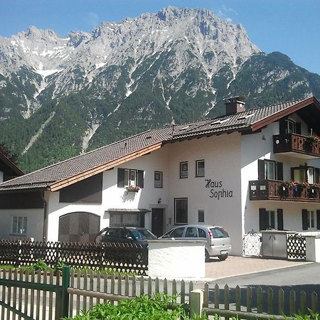 Gaestehaus Sophia Mittenwald Exterior foto
